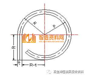 五金冲压连续模设计产品展开设计技巧,弯曲,加工,冲头,材料,尺寸,第7张