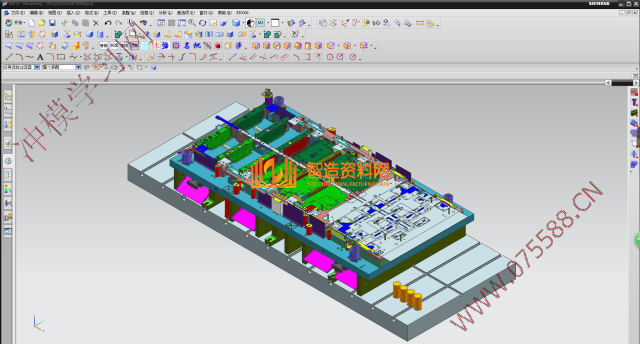 五金汽车模具结构图纸0088,模具,结构,NeadPay,第5张