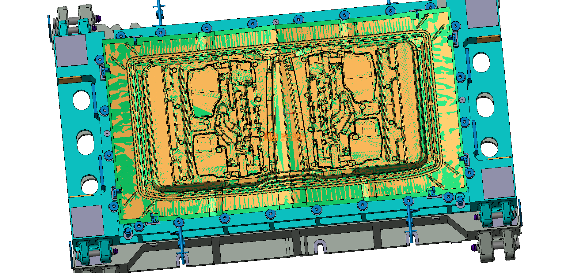 VISI五金汽车模具结构图纸0012,模具,结构,NeadPay,第1张