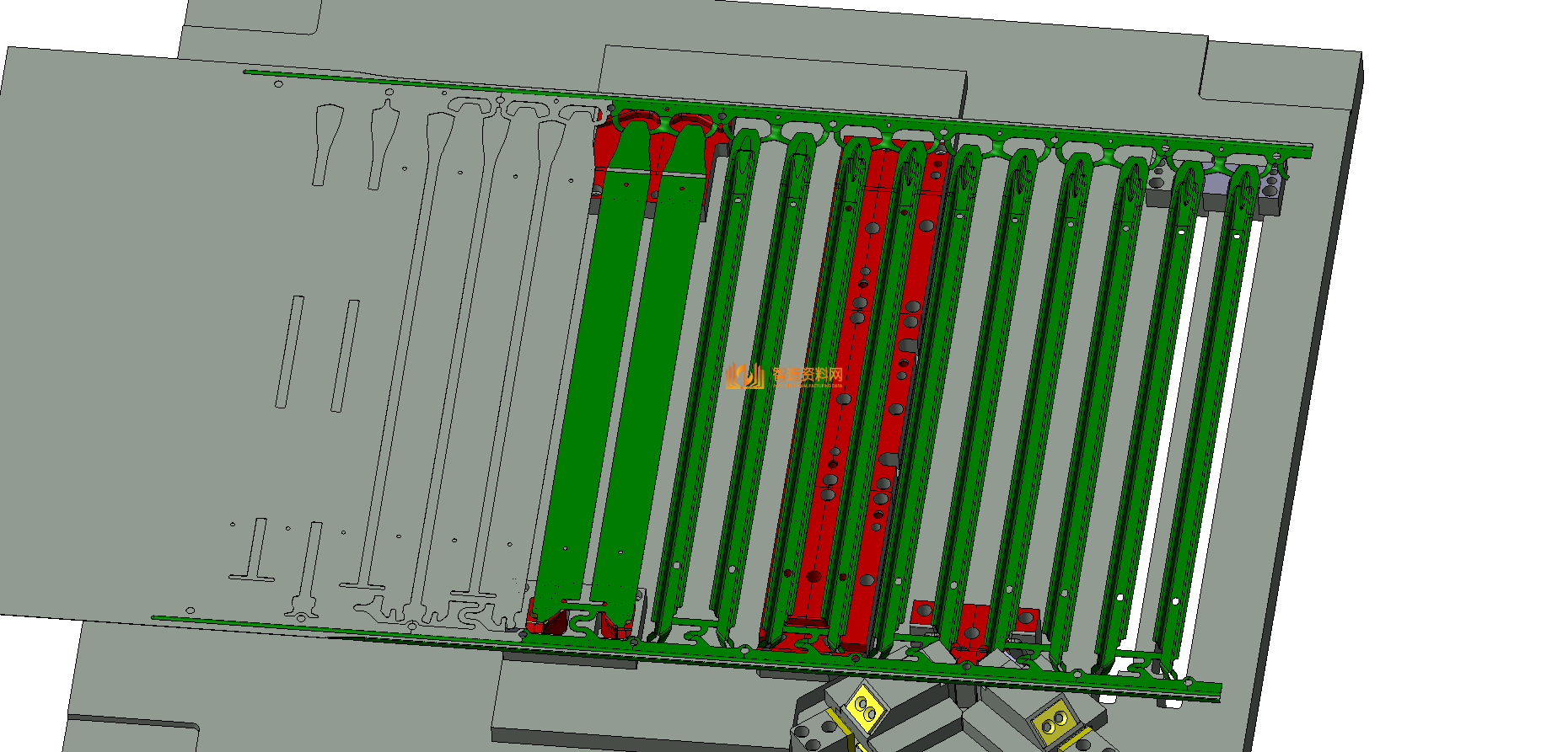 VISI五金汽车模具结构图纸0044,模具,结构,NeadPay,第1张