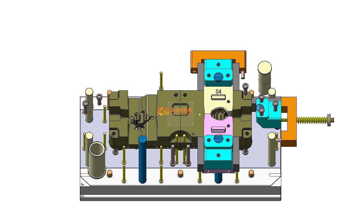 塑胶模具设计结构图纸0102,设计,NeadPay,模具,第2张 塑胶模具设计结构图纸0102,设计,NeadPay,模具,第2张