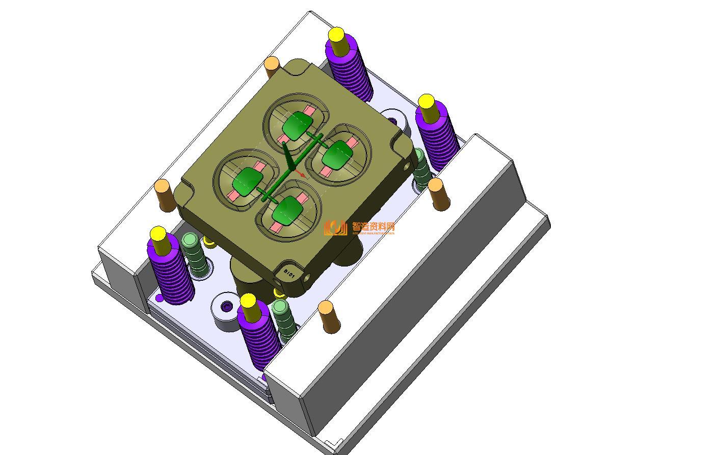 塑胶模具设计结构图纸0106,设计,NeadPay,模具,第2张 塑胶模具设计结构图纸0106,设计,NeadPay,模具,第2张