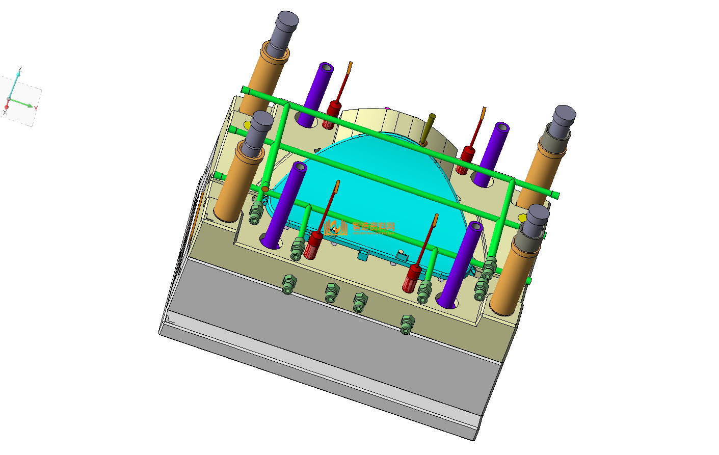塑胶模具设计结构图纸0117,设计,NeadPay,模具,第2张 塑胶模具设计结构图纸0117,设计,NeadPay,模具,第2张