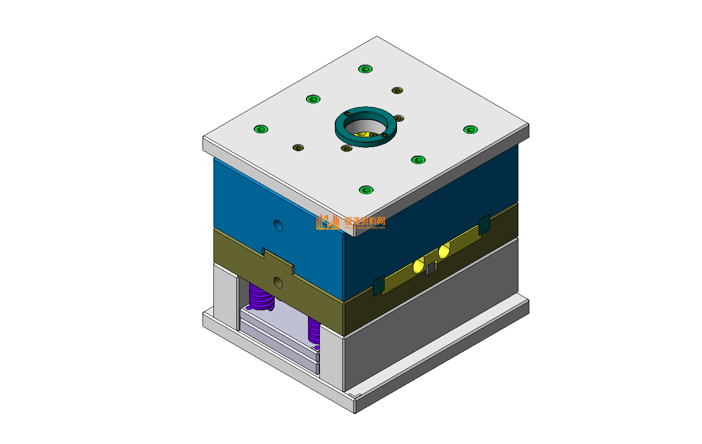 塑胶模具设计结构图纸0127,设计,NeadPay,模具,第1张
