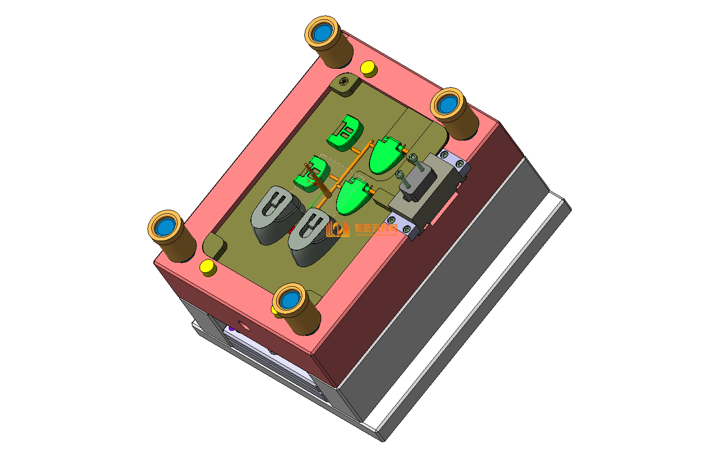 塑胶模具设计结构图纸0137,NeadPay,设计,模具,第2张 塑胶模具设计结构图纸0137,NeadPay,设计,模具,第2张