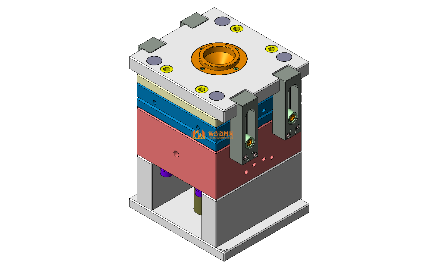塑胶模具设计结构图纸0139,NeadPay,设计,模具,第1张