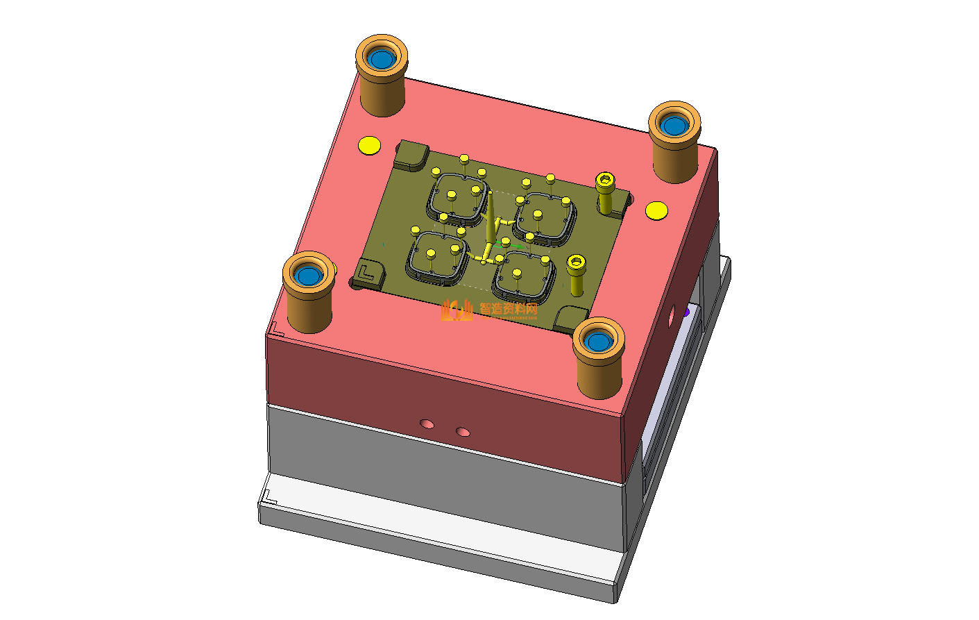 塑胶模具设计结构图纸0140,NeadPay,设计,模具,第2张 塑胶模具设计结构图纸0140,NeadPay,设计,模具,第2张