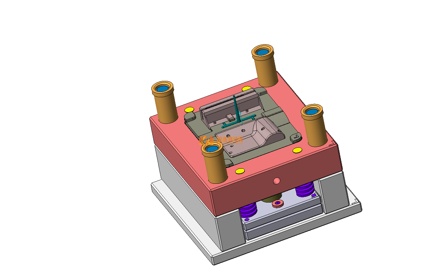 塑胶模具设计结构图纸0141,NeadPay,设计,模具,第2张