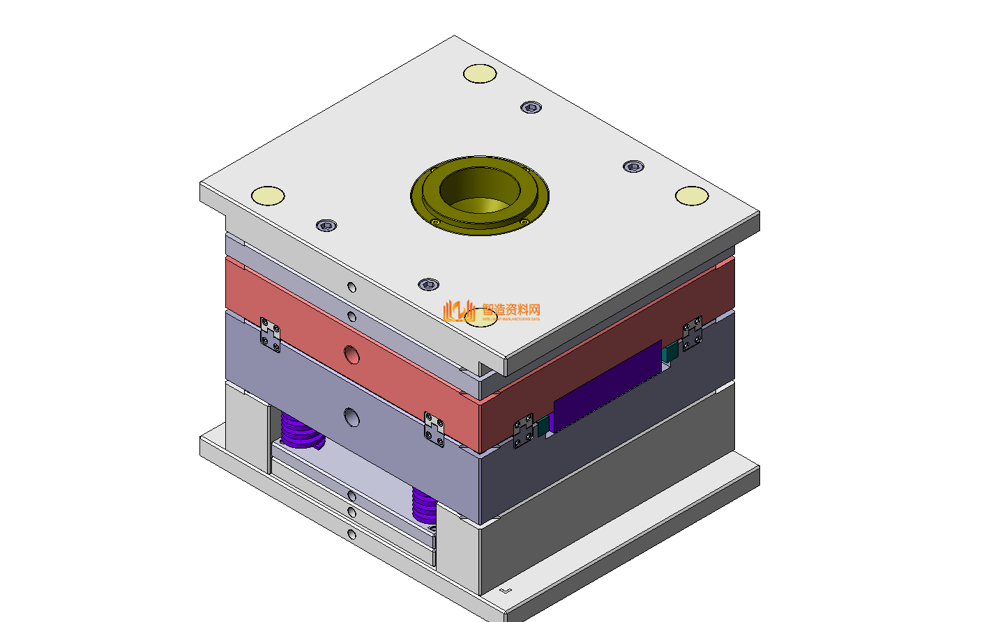 塑胶模具设计结构图纸0157,NeadPay,设计,模具,第1张