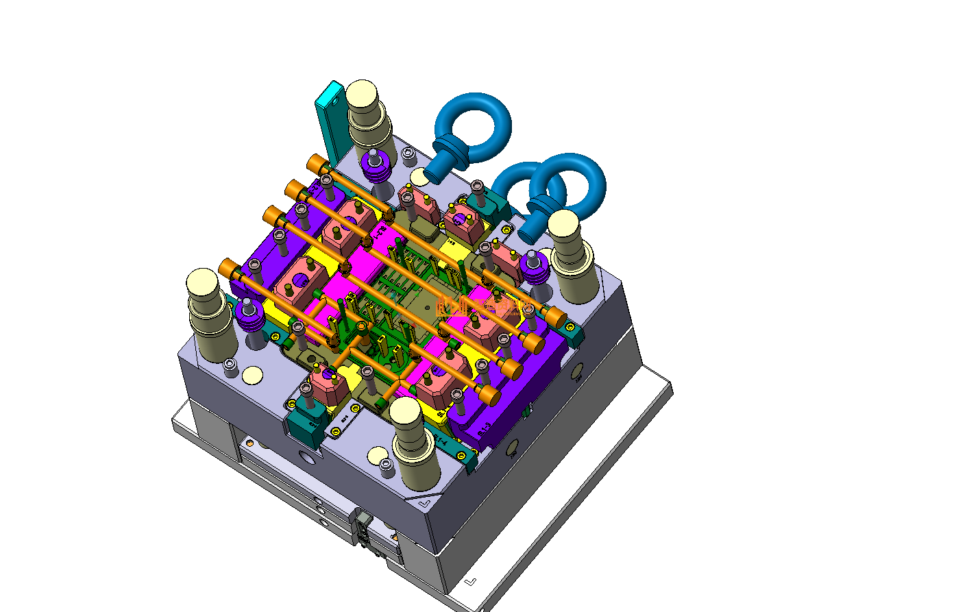 塑胶模具设计结构图纸0158,NeadPay,设计,模具,第2张 塑胶模具设计结构图纸0158,NeadPay,设计,模具,第2张