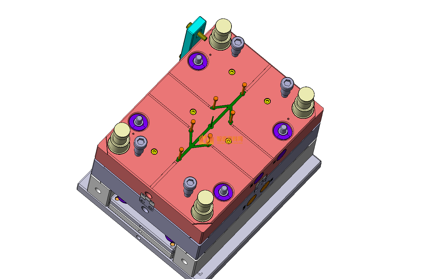 塑胶模具设计结构图纸0160,NeadPay,设计,模具,第2张