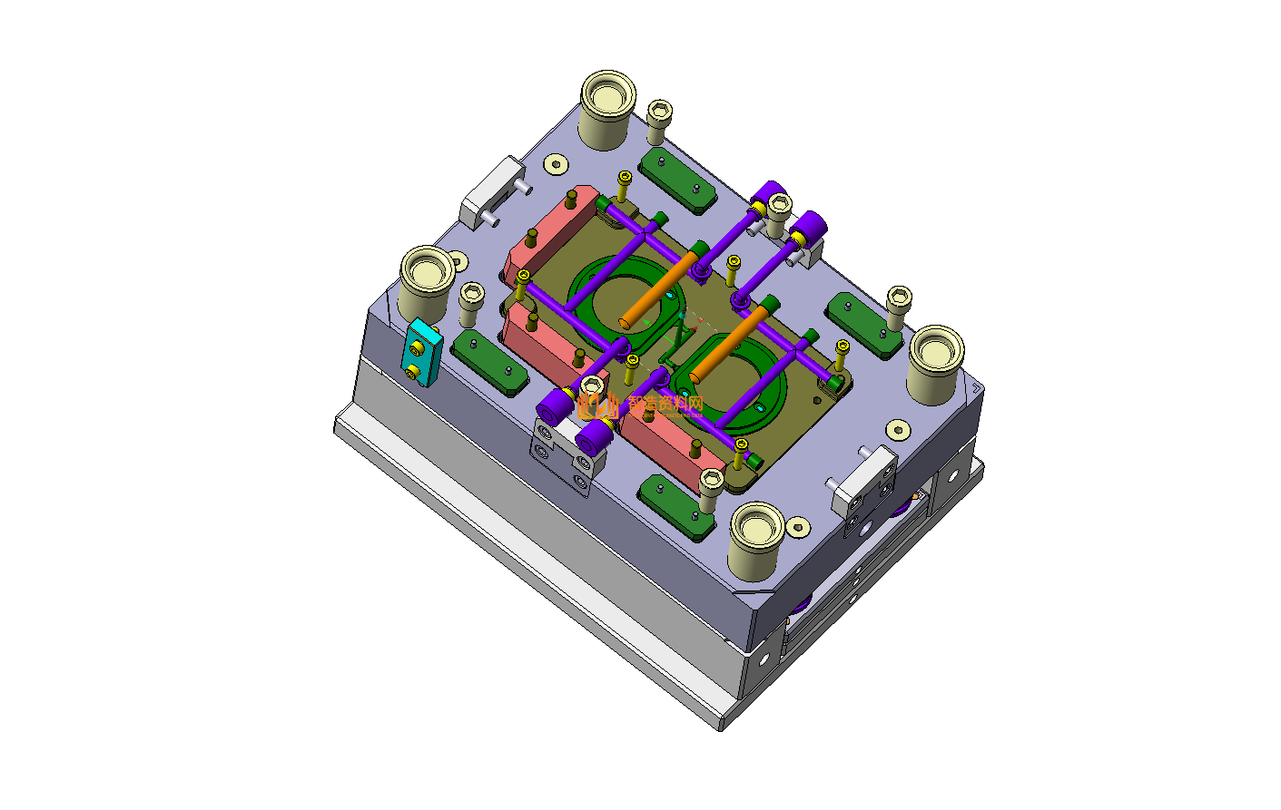 塑胶模具设计结构图纸0163,NeadPay,设计,模具,第3张 塑胶模具设计结构图纸0163,NeadPay,设计,模具,第3张