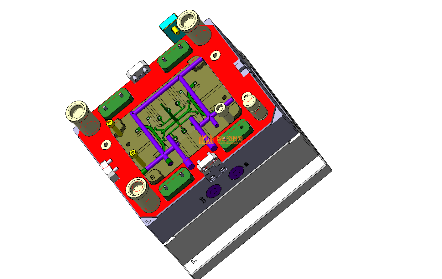 塑胶模具设计结构图纸0164,NeadPay,设计,模具,第3张 塑胶模具设计结构图纸0164,NeadPay,设计,模具,第3张
