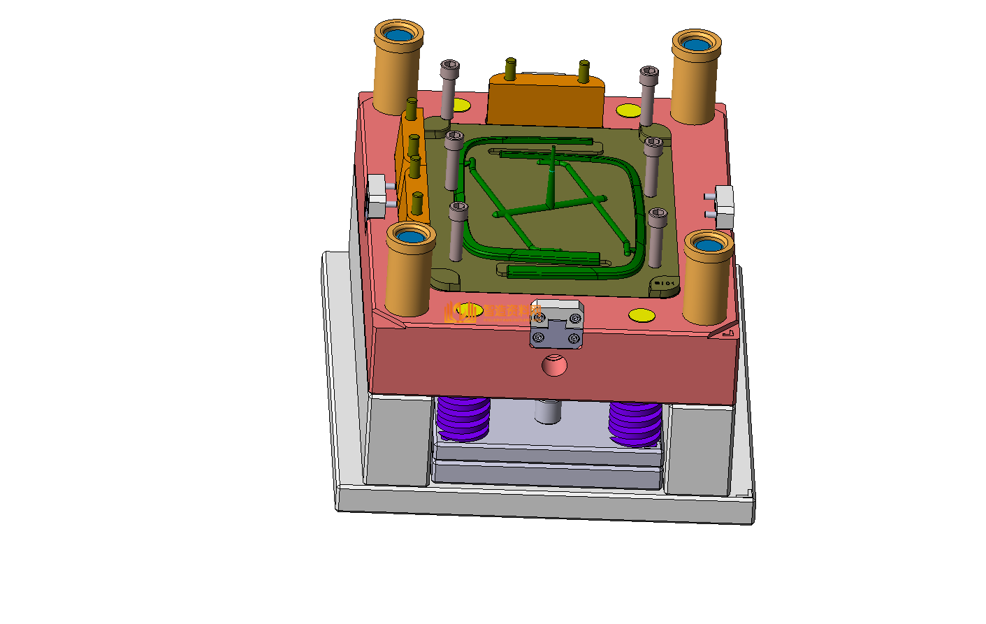 塑胶模具设计结构图纸0174,NeadPay,设计,模具,第3张 塑胶模具设计结构图纸0174,NeadPay,设计,模具,第3张