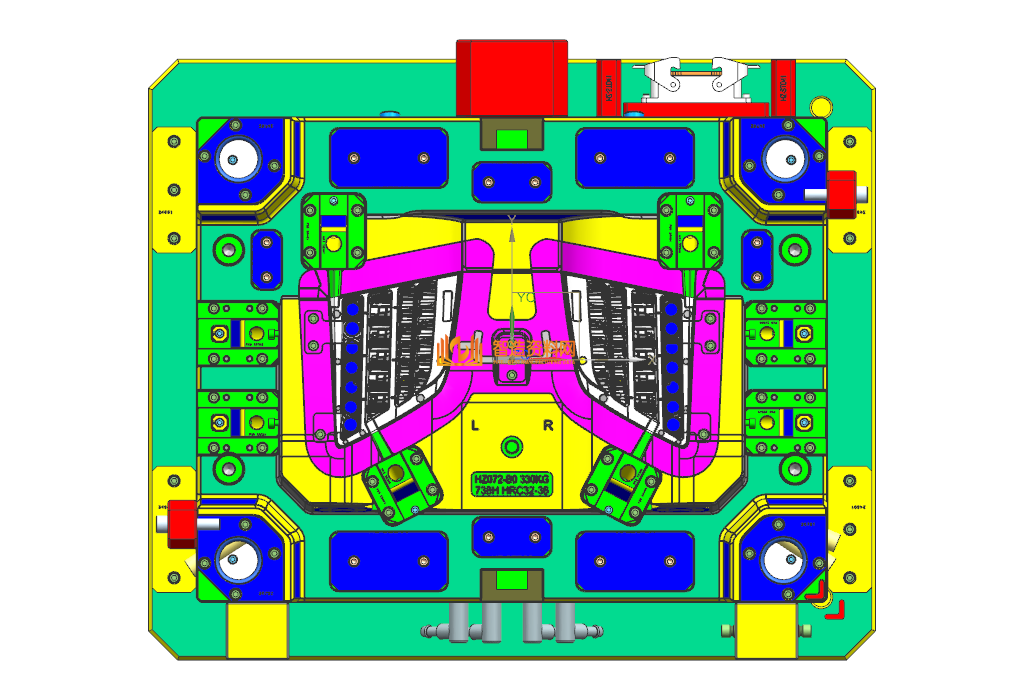 塑胶汽车模具设计结构图纸0002,NeadPay,设计,模具,第1张 塑胶汽车模具设计结构图纸0002,NeadPay,设计,模具,第1张