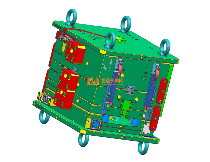 塑胶汽车模具设计结构图纸0011,NeadPay,设计,模具,第2张 塑胶汽车模具设计结构图纸0011,NeadPay,设计,模具,第2张