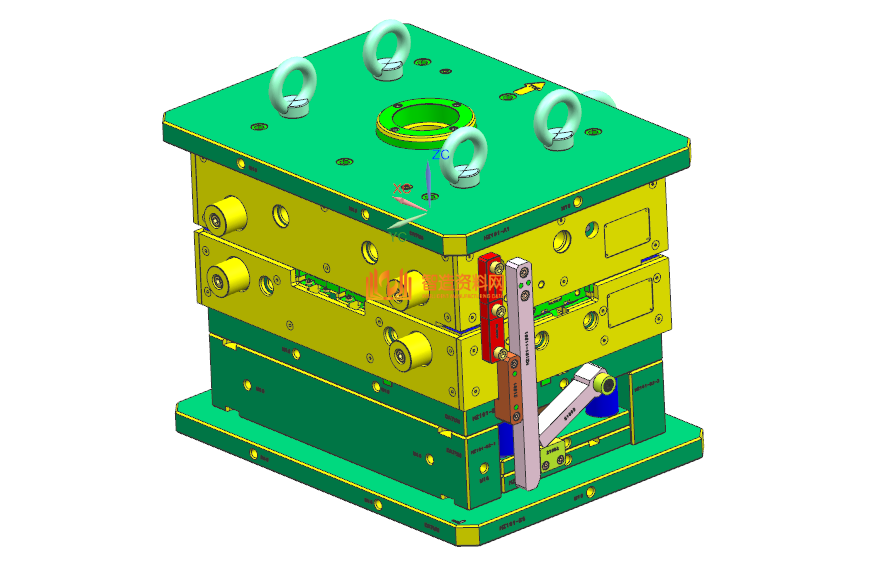 塑胶汽车模具设计结构图纸0012,NeadPay,设计,模具,第2张 塑胶汽车模具设计结构图纸0012,NeadPay,设计,模具,第2张