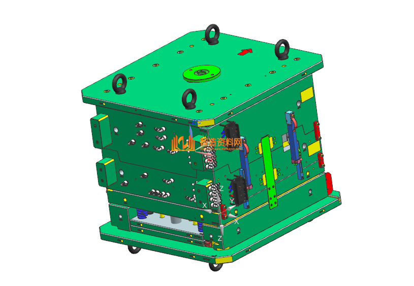 塑胶汽车模具设计结构图纸0016,NeadPay,设计,模具,第2张 塑胶汽车模具设计结构图纸0016,NeadPay,设计,模具,第2张
