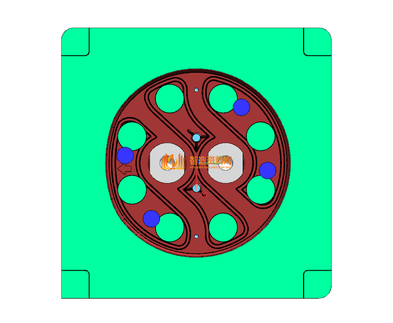 塑胶模具分模图纸0032,NeadPay,模具,图纸,第1张