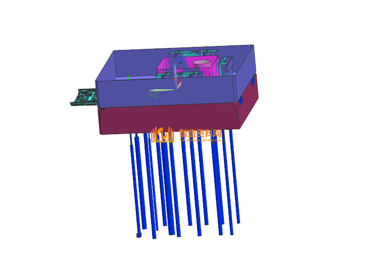塑胶模具分模图纸0047,NeadPay,模具,图纸,第2张 塑胶模具分模图纸0047,NeadPay,模具,图纸,第2张