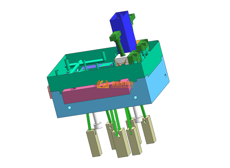 塑胶模具分模图纸0051,NeadPay,模具,图纸,第2张 塑胶模具分模图纸0051,NeadPay,模具,图纸,第2张