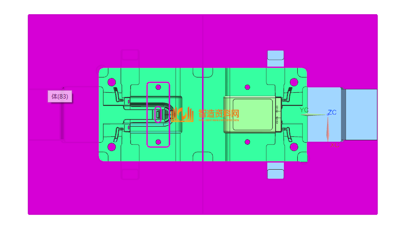 塑胶模具分模图纸0002,NeadPay,模具,图纸,塑胶,第2张 塑胶模具分模图纸0002,SJGU80_FM_0002_01.png,NeadPay,模具,图纸,塑胶,第2张
