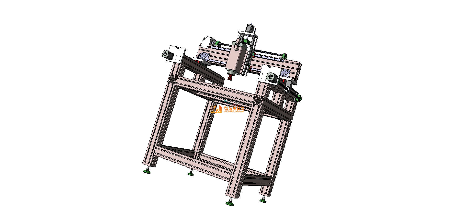 数控镂铣机;-雕刻机-3D模型,NeadPay,模型,数控,第1张 数控镂铣机;-雕刻机-3D模型,NeadPay,模型,数控,第1张