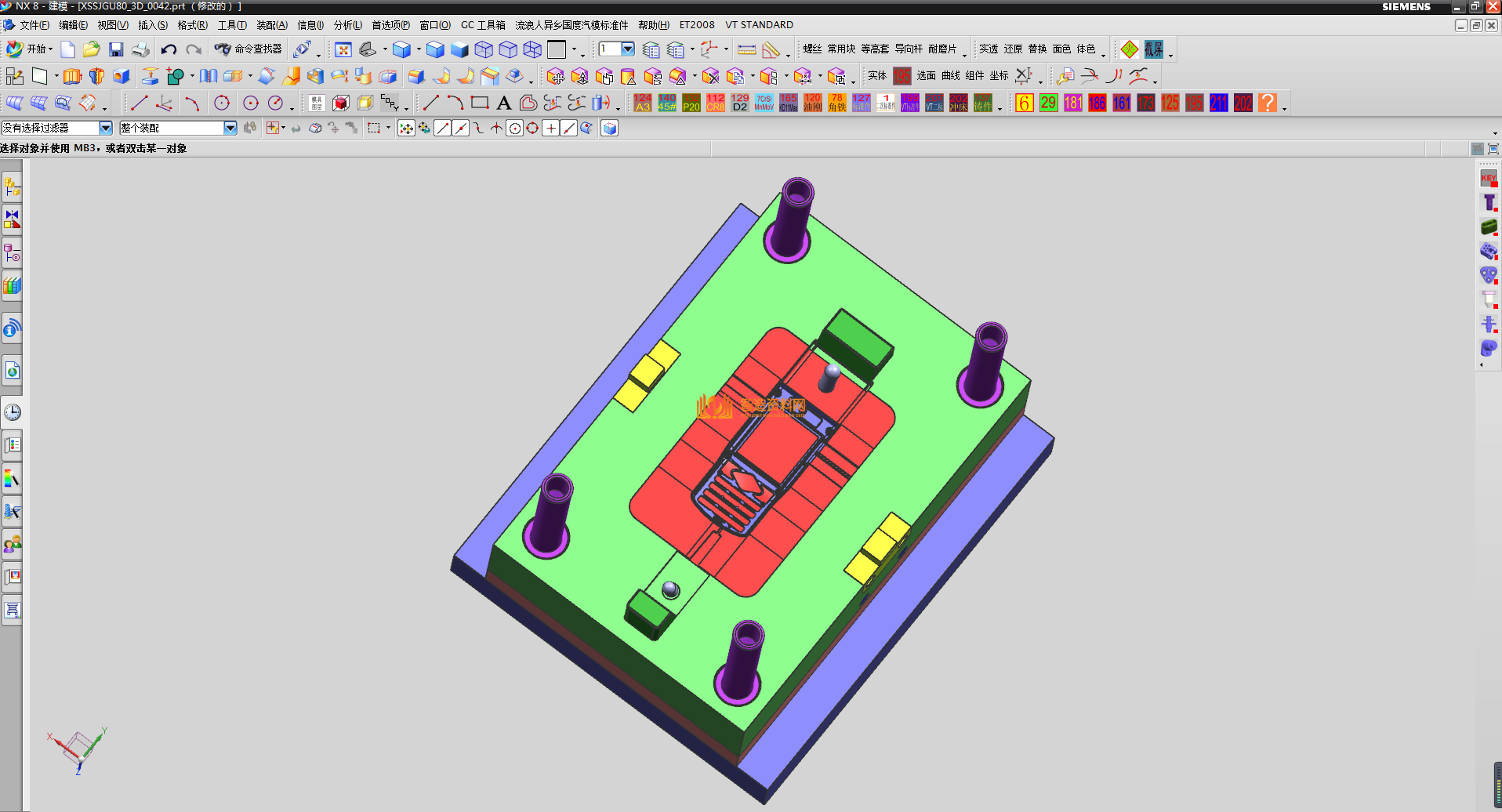 塑胶模具设计全套图纸0042,NeadPay,设计,模具,第2张 塑胶模具设计全套图纸0042,NeadPay,设计,模具,第2张