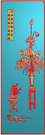 百年好合顶箱柜荷花长,NeadPay,第1张 百年好合顶箱柜荷花长,XSJDP_0011.jpg,NeadPay,第1张