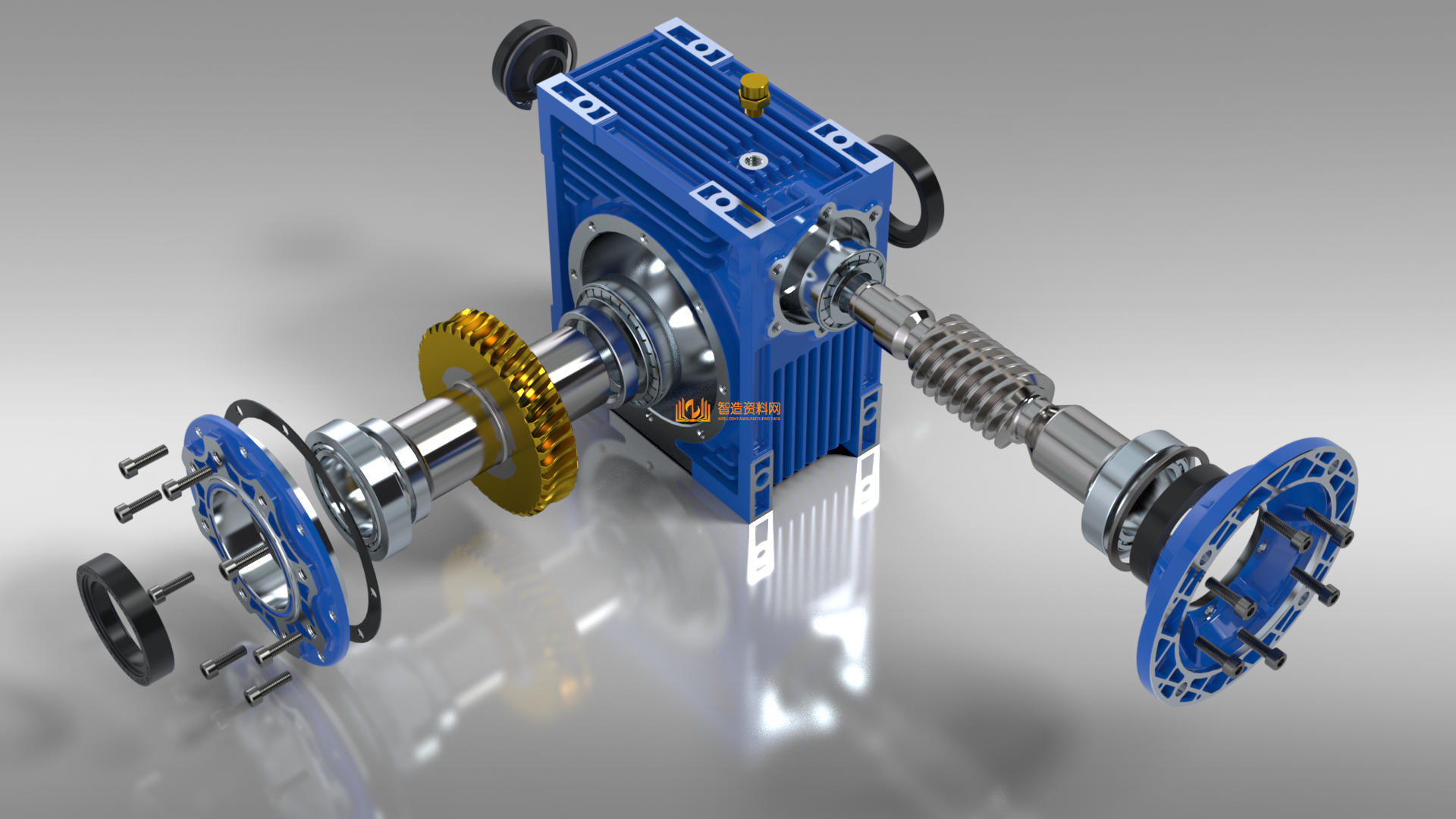 蜗轮蜗杆减速机模型,NeadPay,模型,第5张 蜗轮蜗杆减速机模型,NeadPay,模型,第5张