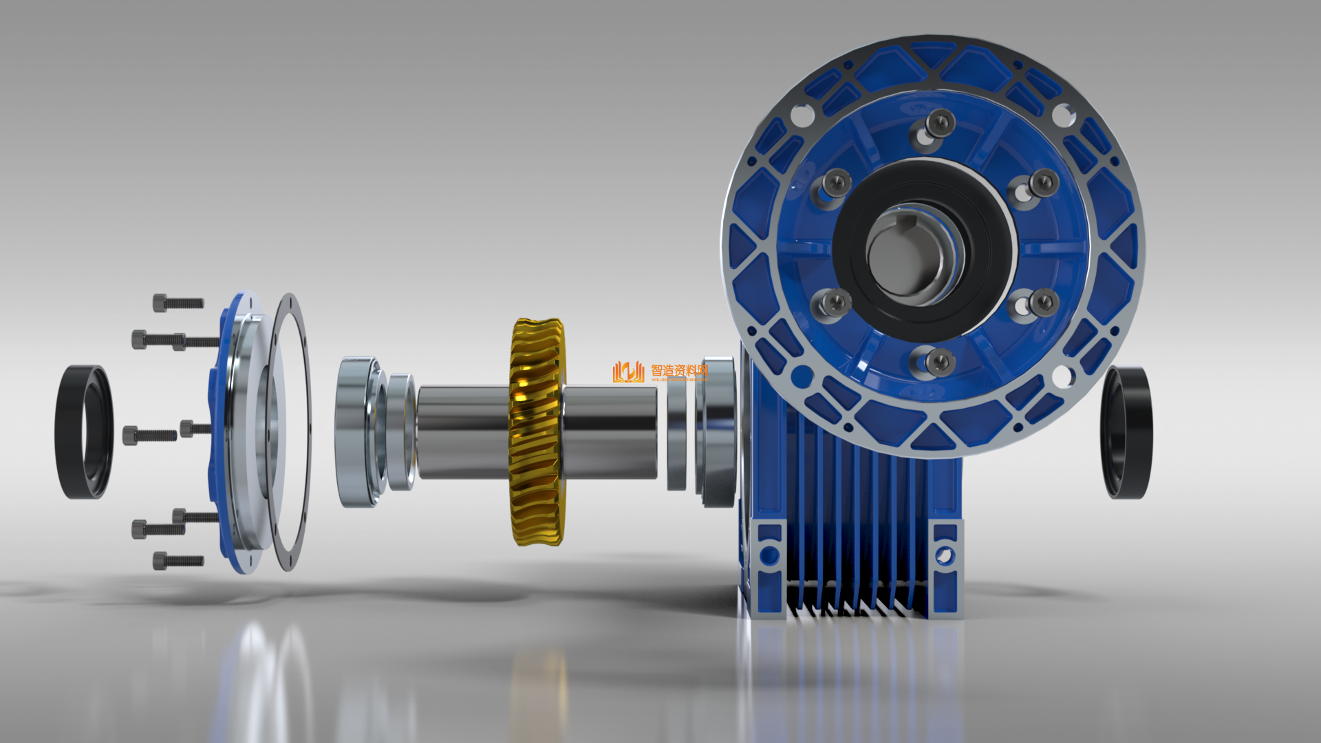 蜗轮蜗杆减速机模型,NeadPay,模型,第6张 蜗轮蜗杆减速机模型,NeadPay,模型,第6张