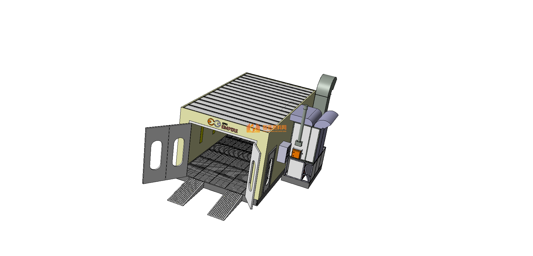 标准烤漆房装配体A2,NeadPay,装配,第1张 标准烤漆房装配体A2,XSCP_SW_0072.png,NeadPay,装配,第1张