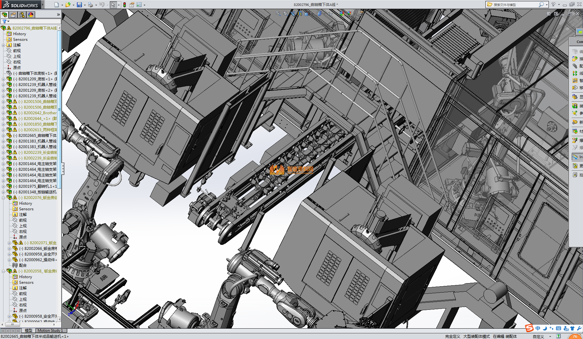 复杂详细的曲轴箱下体生产线设计,NeadPay,设计,详细,第8张 复杂详细的曲轴箱下体生产线设计,NeadPay,设计,详细,第8张