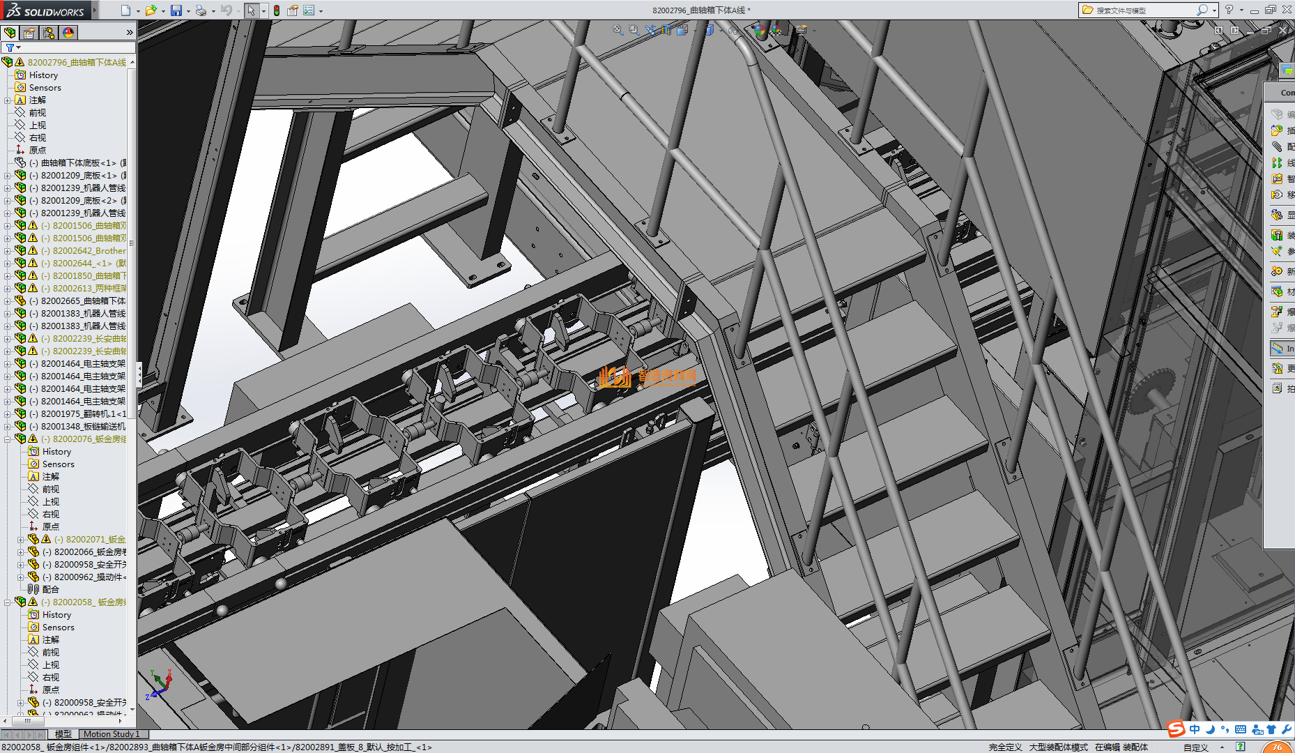 复杂详细的曲轴箱下体生产线设计,NeadPay,设计,详细,第9张 复杂详细的曲轴箱下体生产线设计,NeadPay,设计,详细,第9张