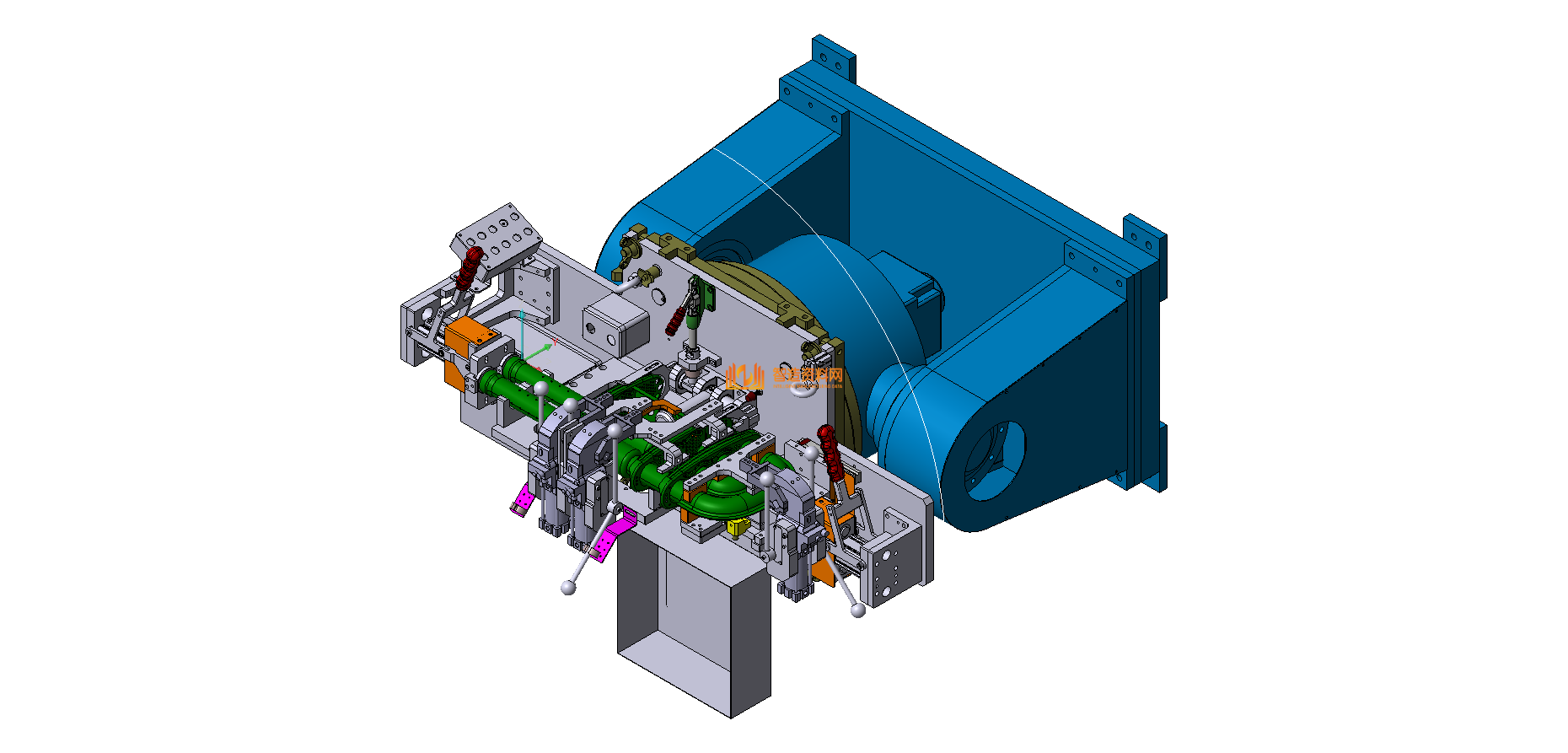 机器人变位机焊接夹具,NeadPay,第2张
