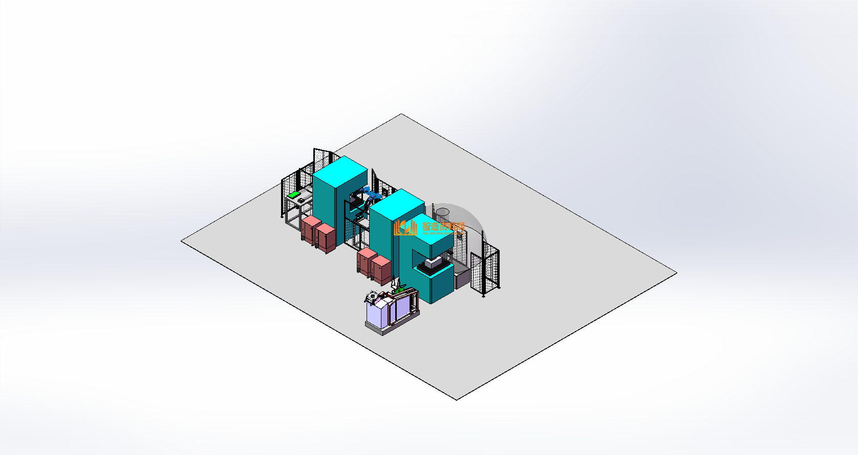 冲压线机器人上下料方案,NeadPay,冲压,第3张 冲压线机器人上下料方案,NeadPay,冲压,第3张