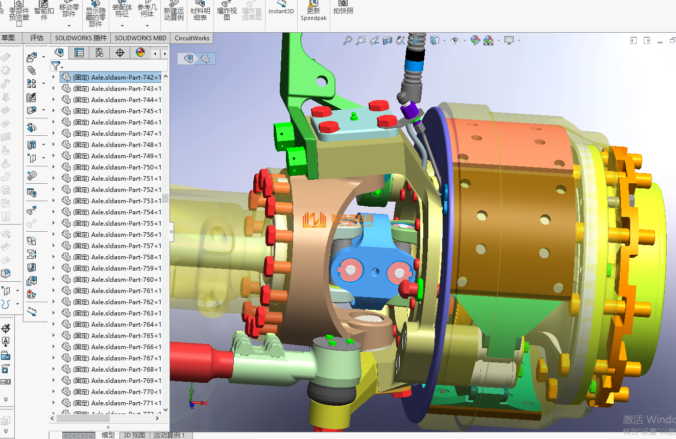 汽车后桥传动轴(内部结构完整),NeadPay,结构,第3张 汽车后桥传动轴(内部结构完整),NeadPay,结构,第3张