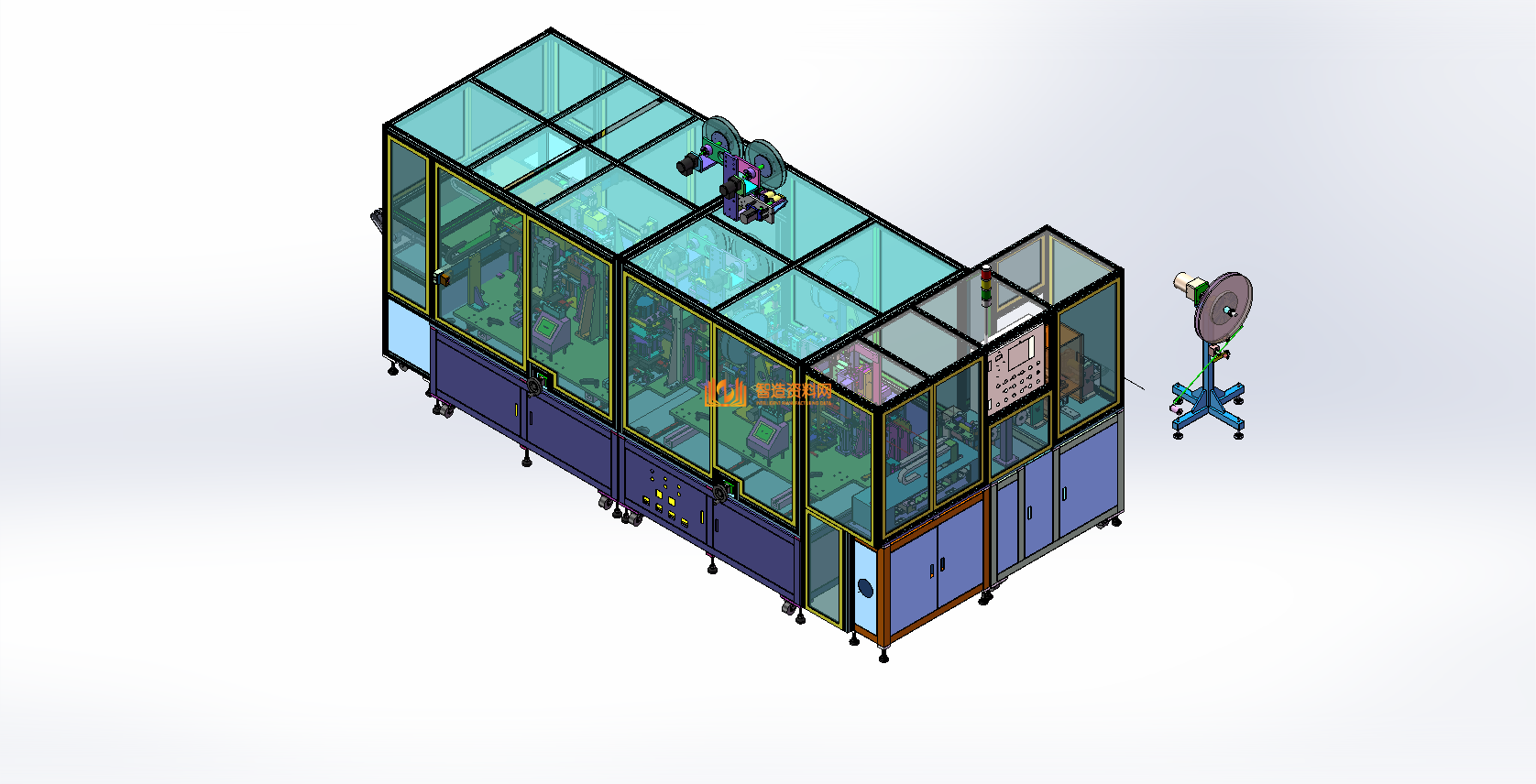 FFC手机软排线自动剥离热压冲裁切断检测生产线,NeadPay,自动,第1张 FFC手机软排线自动剥离热压冲裁切断检测生产线,XSJXSB_SW_0331.PNG,NeadPay,自动,第1张