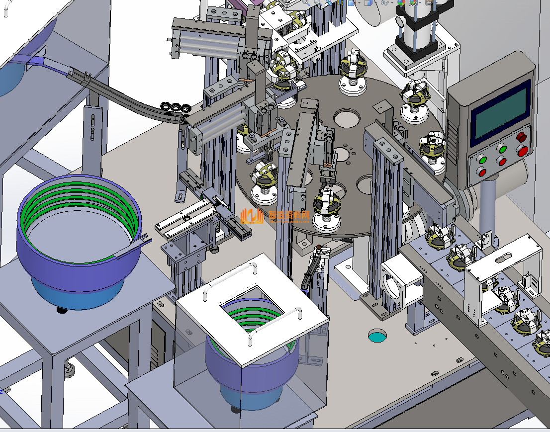 马达波珠弹簧片自动组装机*,NeadPay,自动,第11张