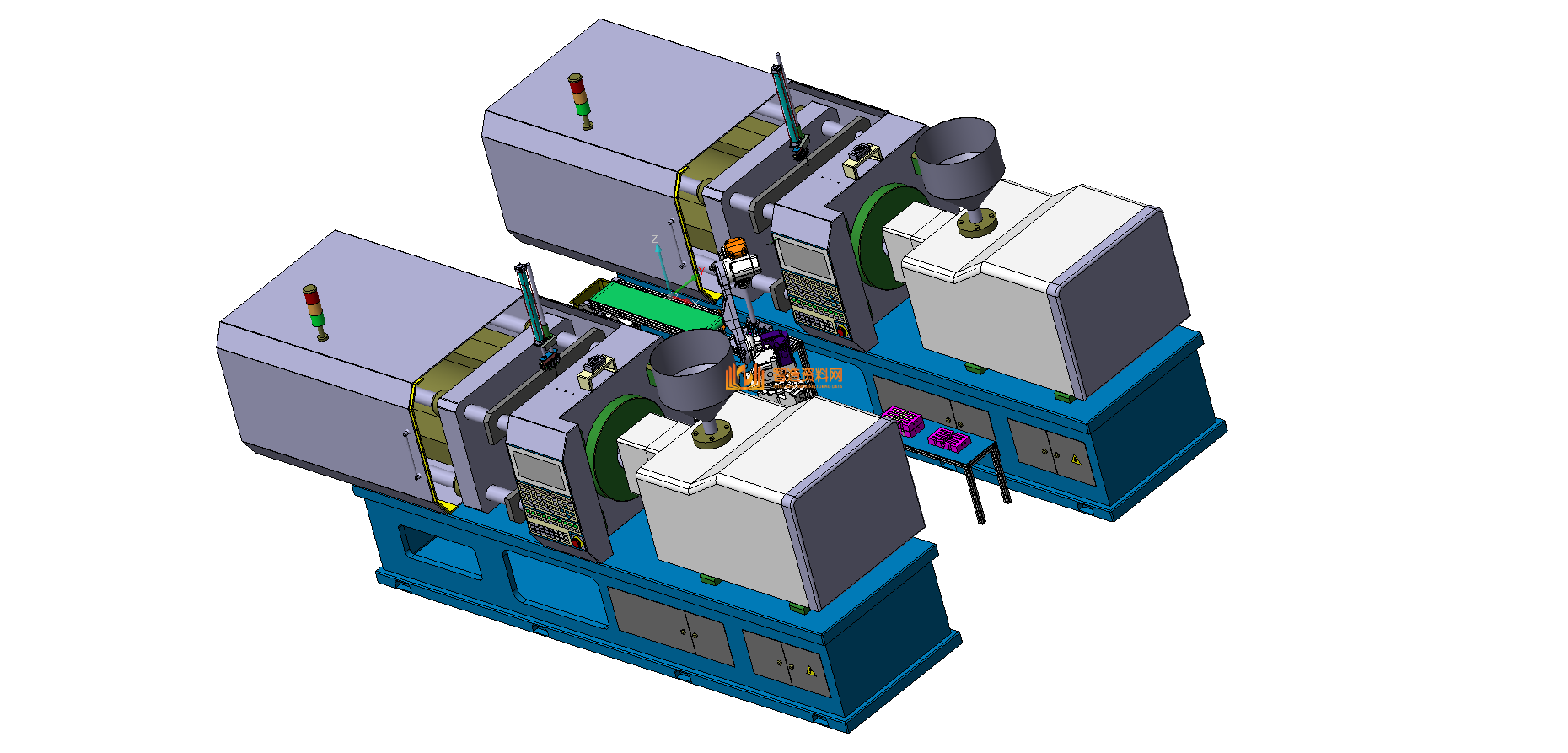 注塑机机器人自动上下料方案图,NeadPay,自动,注塑,第3张 注塑机机器人自动上下料方案图,NeadPay,自动,注塑,第3张