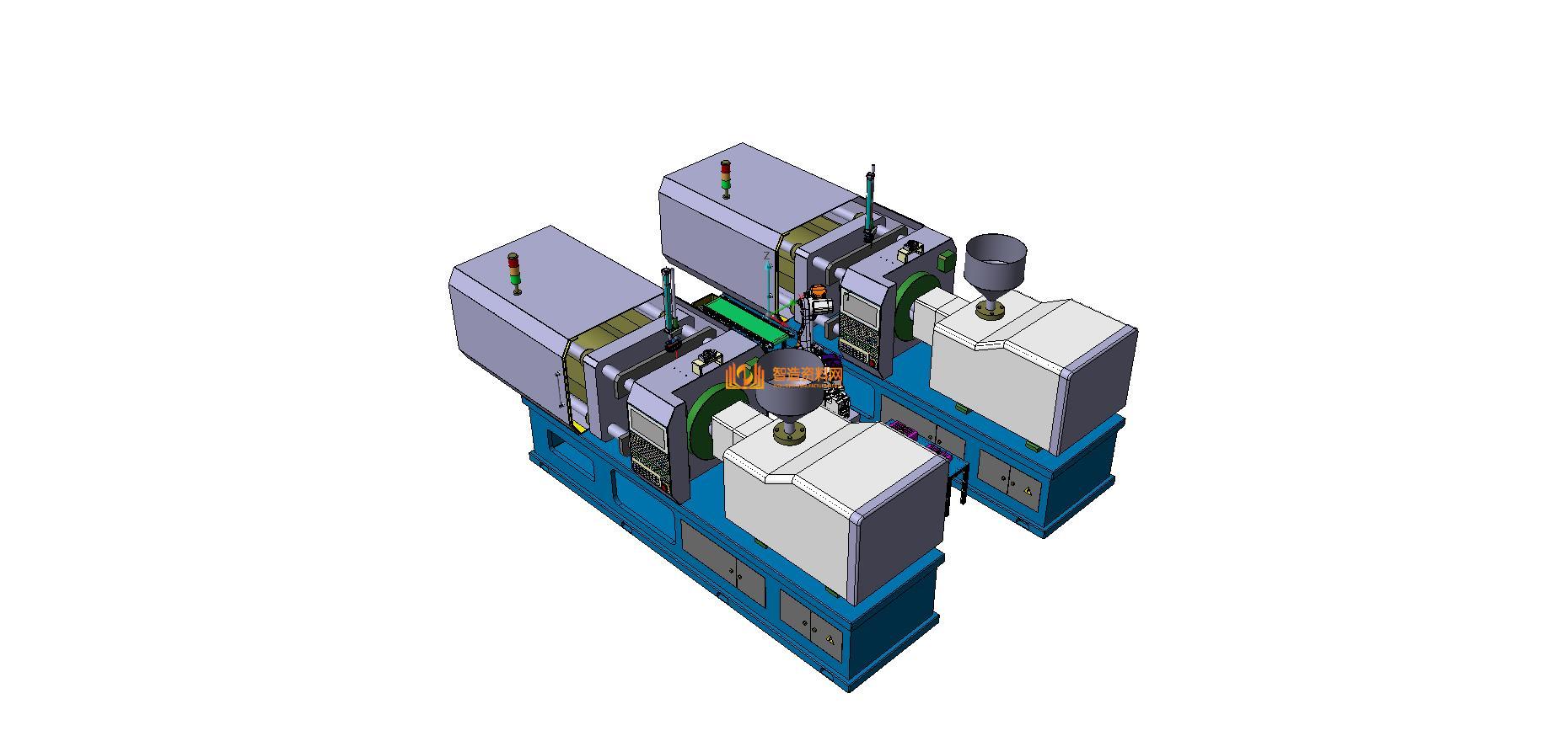 注塑机机器人自动上下料方案图,NeadPay,自动,注塑,第2张 注塑机机器人自动上下料方案图,NeadPay,自动,注塑,第2张