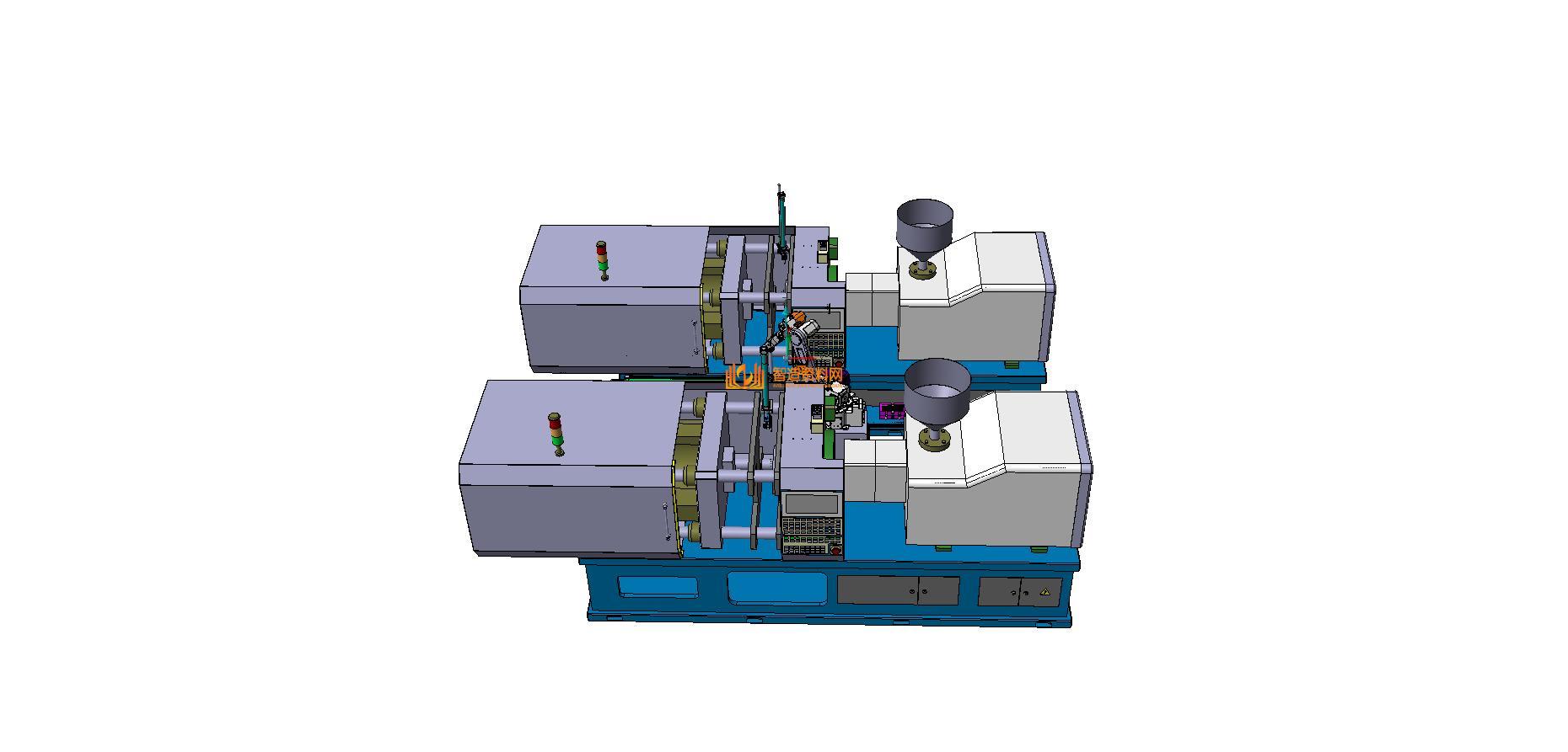 注塑机机器人自动上下料方案图,NeadPay,自动,注塑,第1张 注塑机机器人自动上下料方案图,NeadPay,自动,注塑,第1张