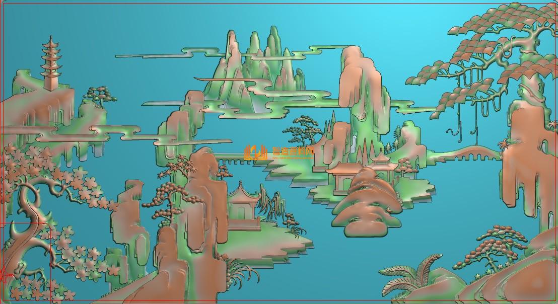 罗汉床山水靠背侧左505+283,NeadPay,第1张 罗汉床山水靠背侧左505+283,XSJDP_0248.jpg,NeadPay,第1张