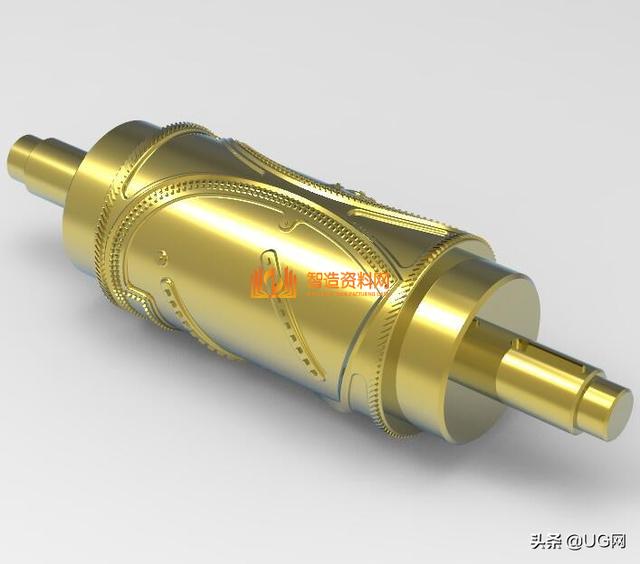 UG模具设计:KN95辊轴UG建模方法,模具设计,建模,第3张 UG模具设计:KN95辊轴UG建模方法,KN-95辊轴UG建模方法,口罩机辊轴三维模型图纸下载,模具设计,建模,第3张