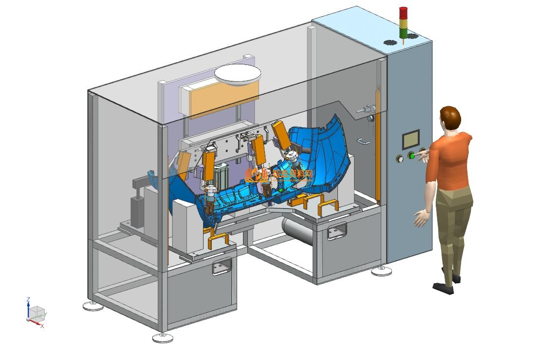 超声波焊接机(焊接后保险杠+倒车雷达支架),NeadPay,第2张 超声波焊接机(焊接后保险杠+倒车雷达支架),NeadPay,第2张