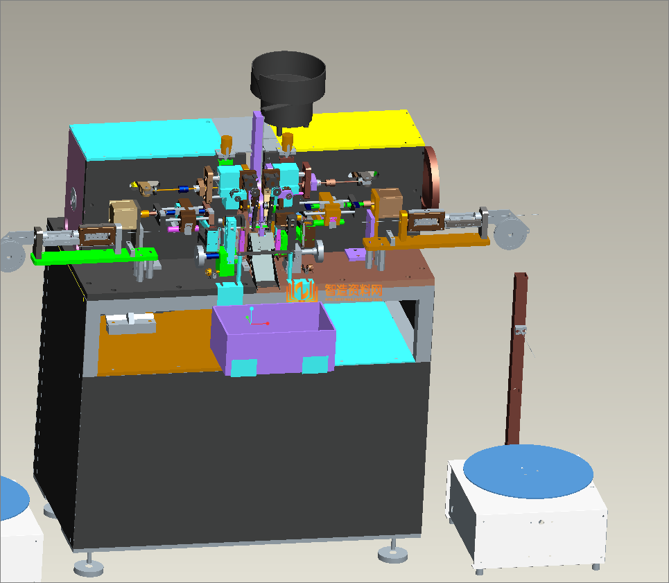 对式入料导线焊接机(凸轮机构驱动),NeadPay,机构,第1张 对式入料导线焊接机(凸轮机构驱动),NeadPay,机构,第1张