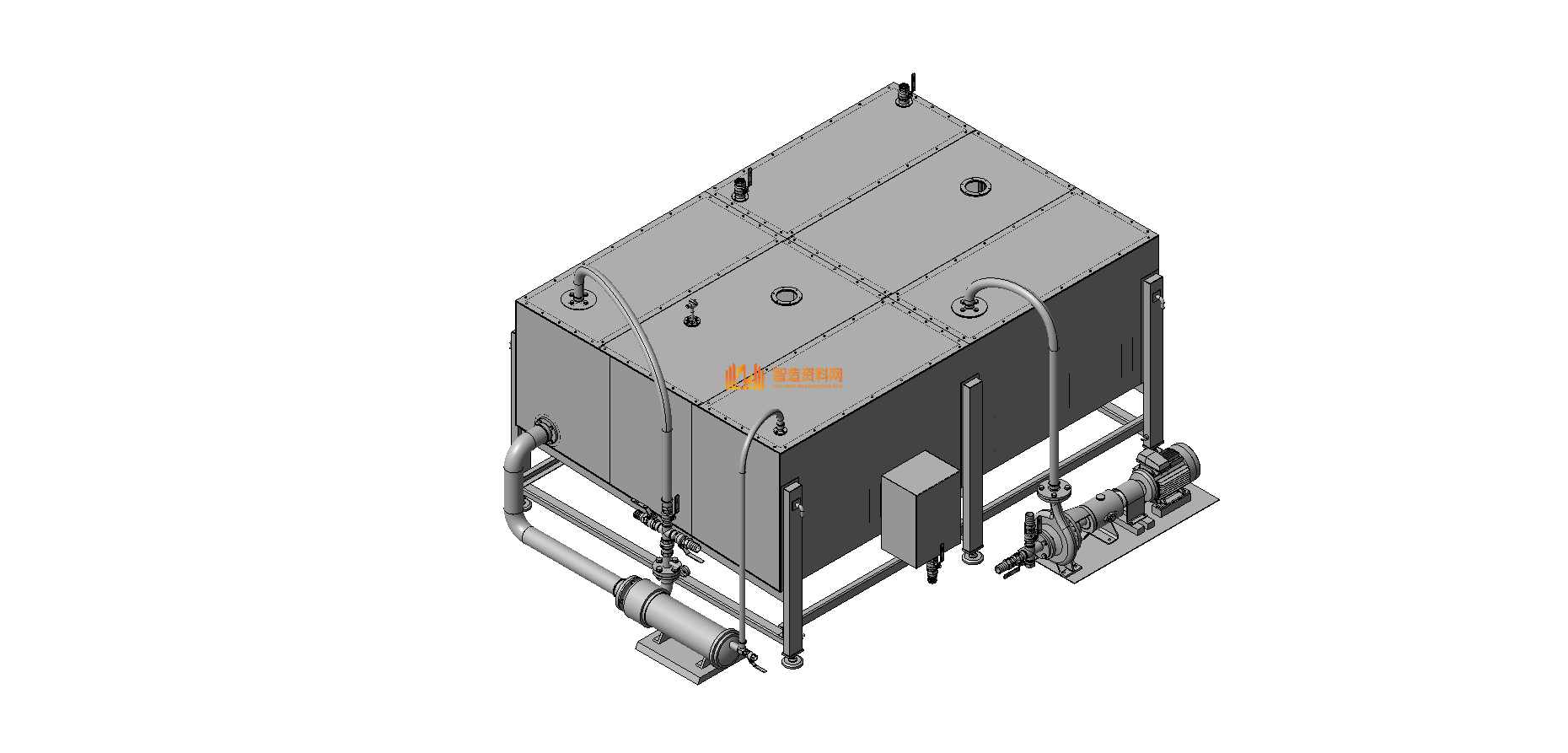 电解液净化站(非标管道设计),NeadPay,设计,非标,第2张 电解液净化站(非标管道设计),NeadPay,设计,非标,第2张