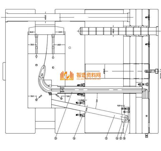 塑胶模具设计之超复杂的冷却弯管圆弧抽芯方案,圆弧,模具设计,冷却,塑胶,第5张 塑胶模具设计之超复杂的冷却弯管圆弧抽芯方案,圆弧,模具设计,冷却,塑胶,第5张