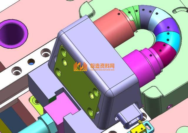 塑胶模具设计:模具弯管圆弧抽芯设计,搞懂原理其实真不难 ...,圆弧,模具设计,塑胶,第4张 塑胶模具设计:模具弯管圆弧抽芯设计,搞懂原理其实真不难 ...,模具弯管圆弧抽芯设计,搞懂原理其实真不难,圆弧,模具设计,塑胶,第4张