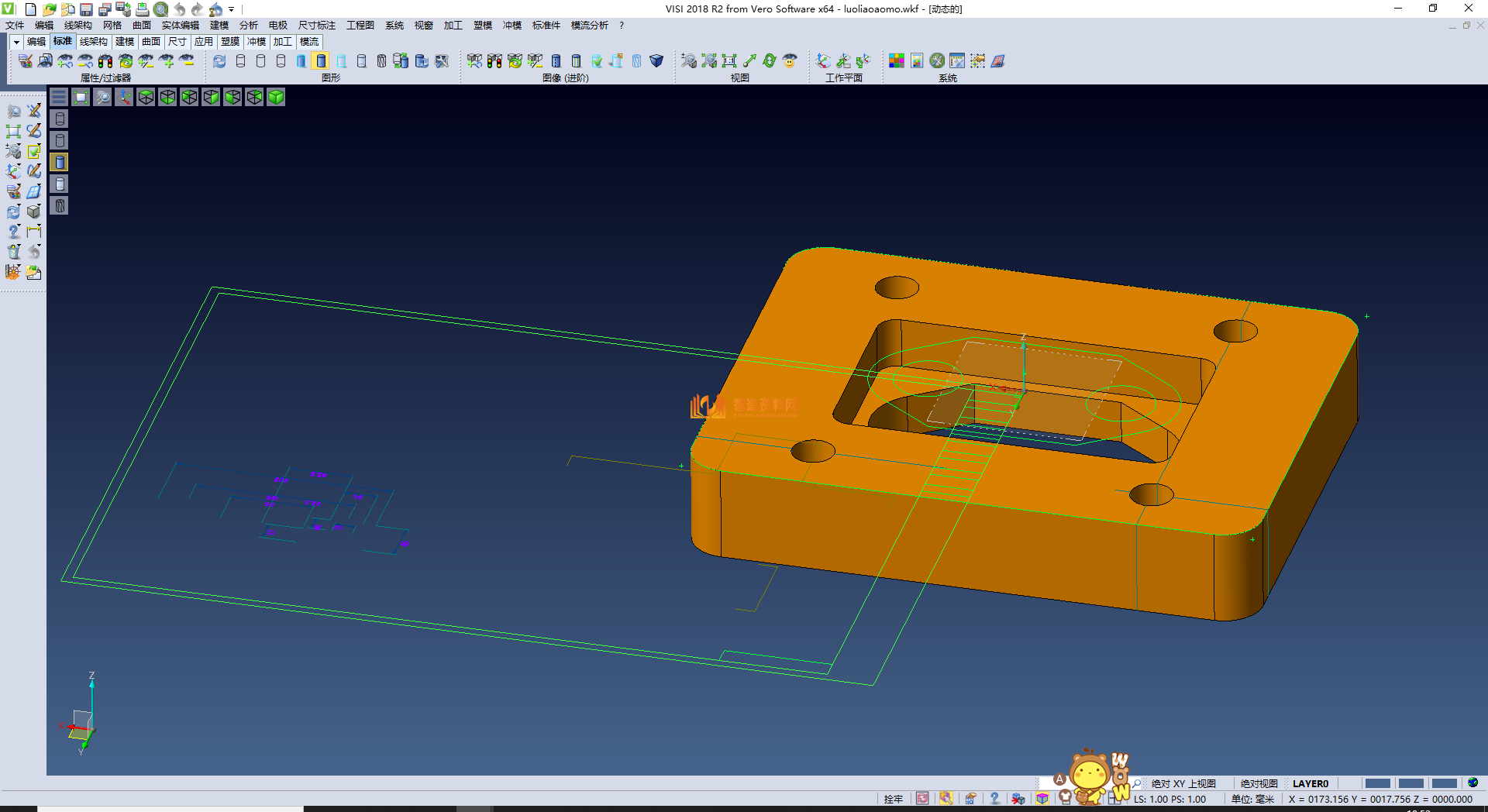 冲压倒装复合模,NeadPay,冲压,第1张 冲压倒装复合模,XSMJGZ_PRT_0039.png,NeadPay,冲压,第1张